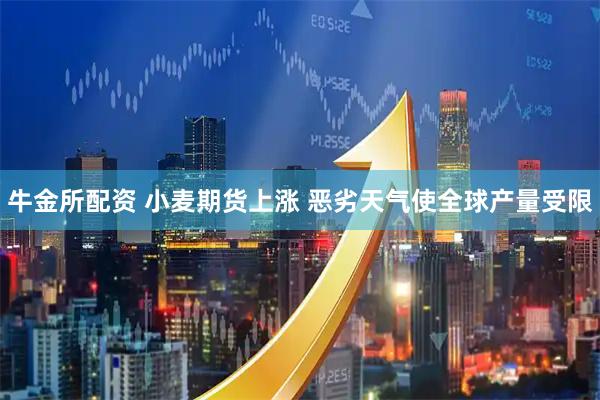 牛金所配资 小麦期货上涨 恶劣天气使全球产量受限